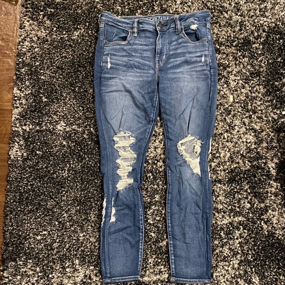 AE jegging distressed